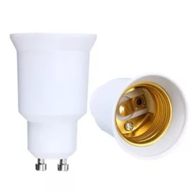 GU10-ről E27 foglalatra átalakító izzó adapter