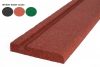 Rubber edge rubber cover closing edge in several colors 40 mm thick 1000x40x250 mm