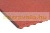 Sports field in black, red, green, beige, yellow, blue colors playground fall protection split pattern rubber sheet in size 30x1000x1000 mm