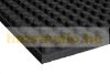 Sports field in black, red, green, beige, yellow, blue colors playground fall protection split pattern rubber sheet in size 30x1000x1000 mm