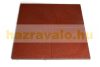 Sports field, playground fall protection rubber sheet in black, green, red 60 mm thick 1000x1000 mm square split pattern rubber covering HIC=2.0 m