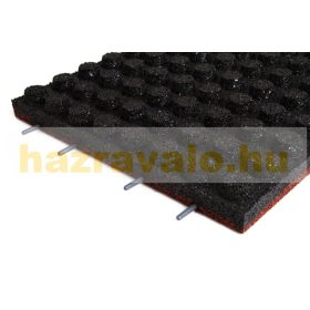 Játszótéri esésvédő gumilap 60mm vastag  több színben 500x500mm négyzet B60