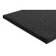 Crossfit+ sports covering rubber sheet in black color 50x1000x1000 mm 