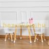 Children's furniture set 3-piece children's seating set MDF pine teddy bear design