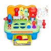 Gyerek szerszámasztal zenével és fénnyel fejlesztő játék 2 éves kortól