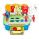 Gyerek szerszámasztal zenével és fénnyel fejlesztő játék 2 éves kortól