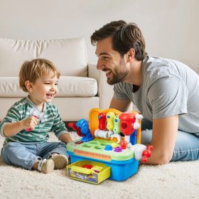   Gyerek szerszámasztal zenével és fénnyel fejlesztő játék 2 éves kortól