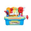 Gyerek szerszámasztal zenével és fénnyel fejlesztő játék 2 éves kortól