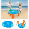 Gyerek vízi játékasztal horgászós vízasztal 9 részes szettel, kültéri- és beltéri használatra