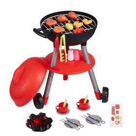  Gyerek grill játék 28 darabos BBQ készlet fénnyel és hanggal