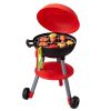 Gyerek grill játék 28 darabos BBQ készlet fénnyel és hanggal