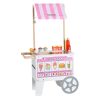 Fagylaltoskocsi gyerekeknek játék árusító kocsi 25 db szettel 3-7 éves gyermekek számára