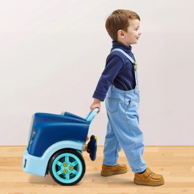   Gyerek autószerelő játék 60 darabos autójavító készlet gyerekeknek 3 éves kortól, kék motor szerelő szett