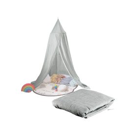 Gyerek baldachin függő baldachin szürke 