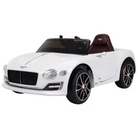   Bentley GT licencelt gyermek elektromos autó távirányítóval 108x60x43 cm fehér színben