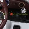 Bentley GT licensed children's electric car with remote control 108x60x43 cm in white