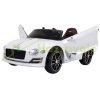 Bentley GT licensed children's electric car with remote control 108x60x43 cm in white