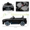 Electric children's car BMW G4 rechargeable battery 3-5 km/h with remote control and multimedia player black