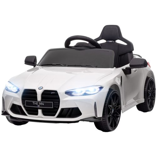 Electric children's car BMW M4 3-5 km/h with remote control for 3-5 years old, white