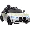 Electric children's car BMW M4 3-5 km/h with remote control for 3-5 years old, white