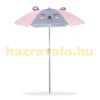 Children's table with folding chairs and umbrella with a mouse figure