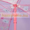 Children's table with folding chairs and parasol with a unicorn figure