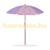 Children's table with folding chairs and parasol with a unicorn figure