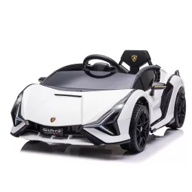  Elektromos gyermekautó Lamborghini SIAN SUV távirányítóval 3-5 éveseknek fehér