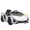 Electric children's car Lamborghini SIAN SUV with remote control for 3-5 years old, white