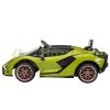 Electric children's car Lamborghini SIAN SUV with remote control for 3-5 years old green