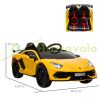 Electric children's car 12V Lamborghini SVJ with remote control yellow