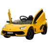 Electric children's car 12V Lamborghini SVJ with remote control yellow