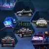 Electric children's car Mercedes SLC 300 with LED headlights with seat belt 3-5 km/h black