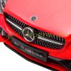 Electric children's car Mercedes SLC 300 with LED headlights with seat belt 3-5 km/h red