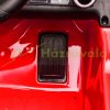 Electric children's car Mercedes SLC 300 with LED headlights with seat belt 3-5 km/h red