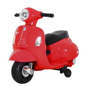   VESPA Elektromos motorkerékpár gyerek motorkerékpár 18-36 hónapos korig, 3 km/h piros 66,5 x 38 x 52 cm