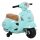 VESPA Electric motorcycle children's motorcycle for 18-36 months, 3 km/h green, 66.5 x 38 x 52 cm