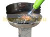 Electric 3in1 weed killer 600 °C 2000 W long handle weed burner hot air blower 