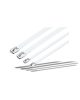 Stainless quick tie 4.6x200 mm cable tie