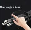 Rozsdamentes epoxi bevonatú gyorskötöző 7,9x200 mm kábelkötegelő, 100 darabos
