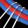 Stainless quick tie 4.6x200 mm cable tie