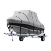 T-Top hajó takaró ponyva 609-670 cm-es középkonzolos hajókhoz 600D vízálló prémium védelem