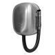 Stream Dry LF stainless steel wall-mounted industrial hair dryer with throat tube 1100 W brushed design for swimming pool automatic switch-off 