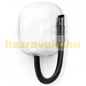   Stream Dry LF nemesacél fali ipari hajszárító gégecsöves, 1100W, szálcsiszolt kivitel, uszodai, ipari és szállodai kivitel