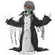 Animált zombi csontváz halloween dekoráció 75 cm magas mozgással, világítással és hanghatással