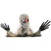 Animált egyszemű múmia halloween dekoráció 35 cm magas mozgással, vörös fénnyel és hanghatással