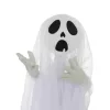 Világító három szellemes halloween dekoráció 60 cm magas melegfehér fénnyel
