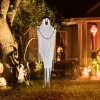 Animált függő rab szellem halloween dekoráció 204 cm magas remegő testtel, világító szemekkel és hanghatással