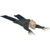Animált kúszó zombi halloween dekoráció 159 cm hosszú vörös LED szemekkel és hanghatással
