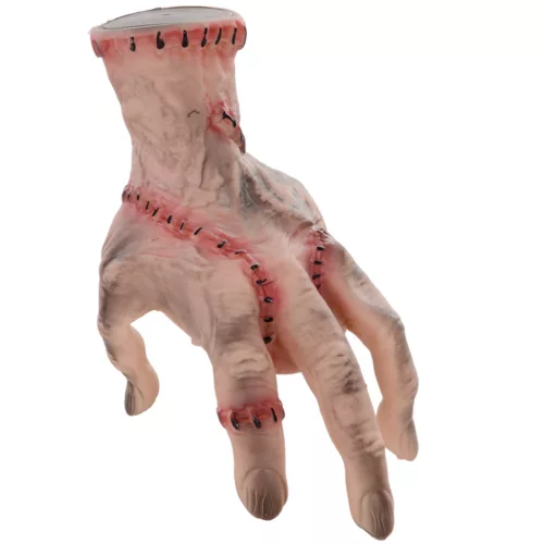 Animált horror kéz halloween dekoráció 21 cm magas mozgással és hanghatással